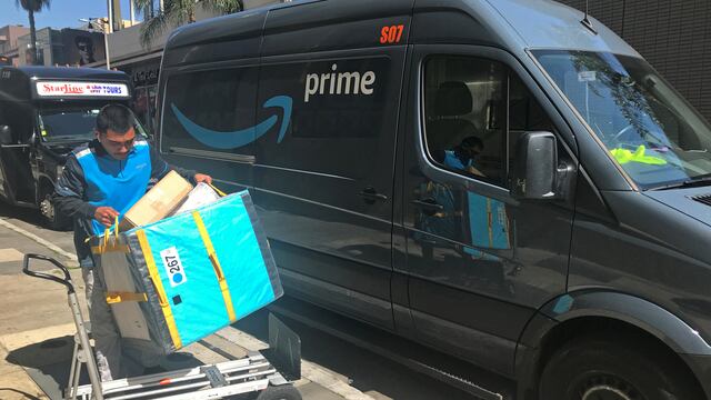Camioneta de Amazon