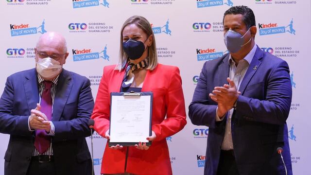 Ferrero de México y el DIF Guanajuato firman convenio de colaboración para impulsar el programa Joy of Moving