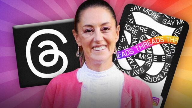 Claudia Sheinbaum es la primera corcholata en llegar a Threads de Instagram