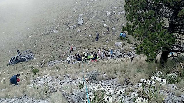 Accidente en el Nevado de Toluca