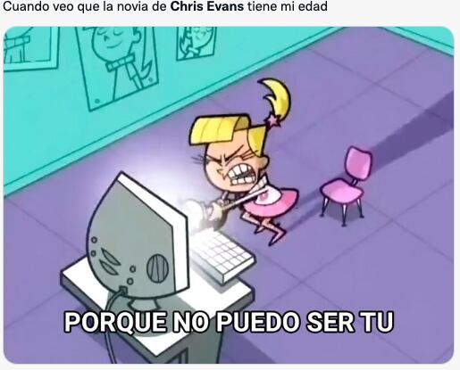 Memes de Chris Evans y su nueva novia
