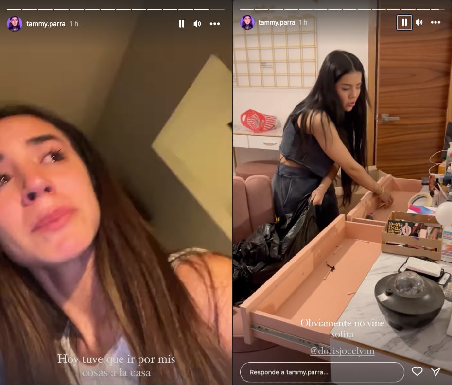 Tammy Parra se muda de la casa que compartía con Omar Nuñez