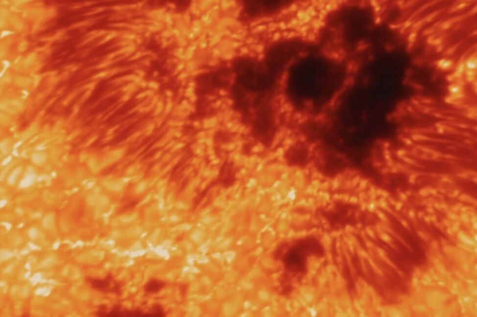 Fotos del Sol en alta definición tomadas por el Telescopio Solar Inouye