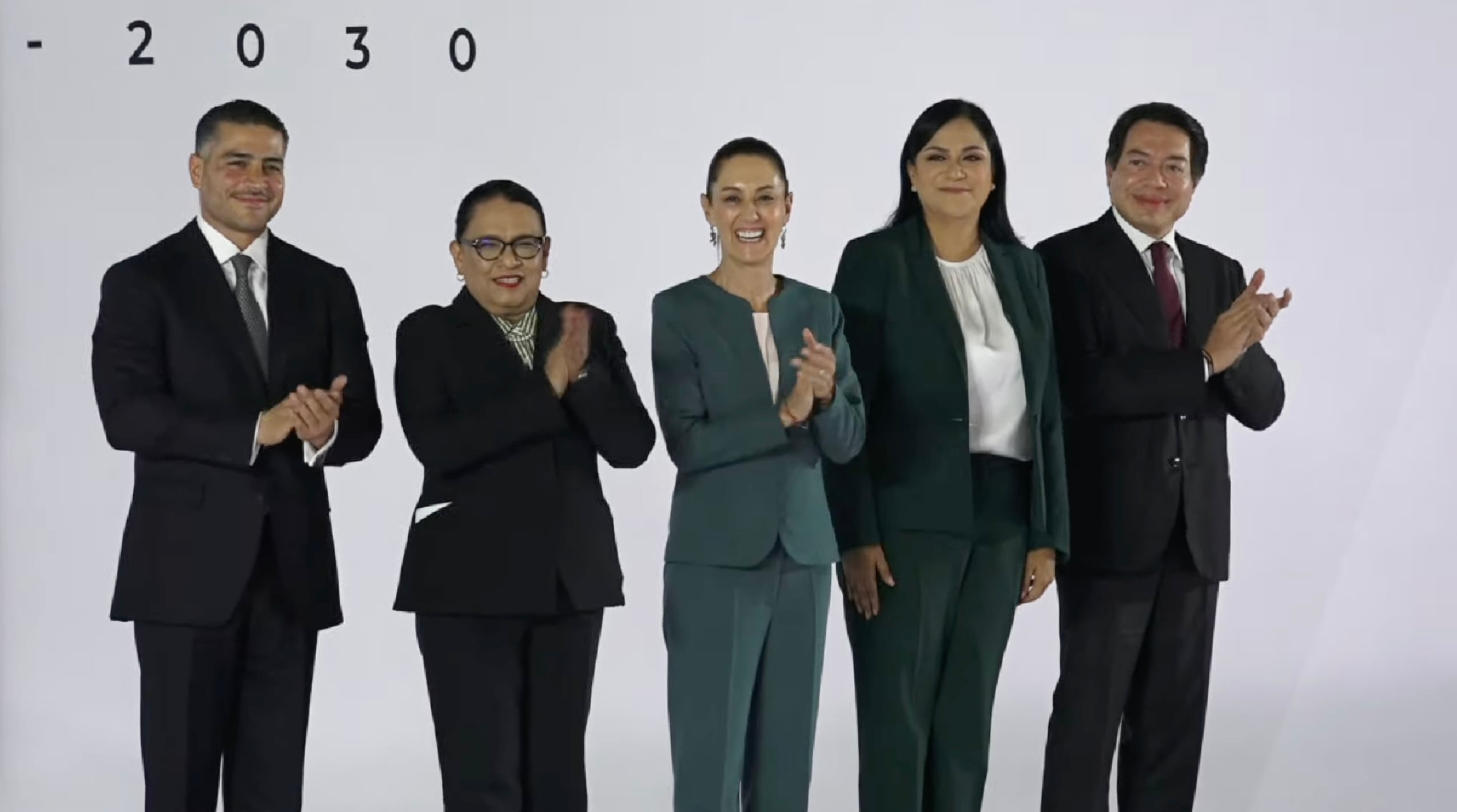 Gabinete de Claudia Sheinbaum presentado hoy 4 de julio