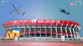 Sobrevuelo de helicópteros en el Estadio Banorte genera alerta