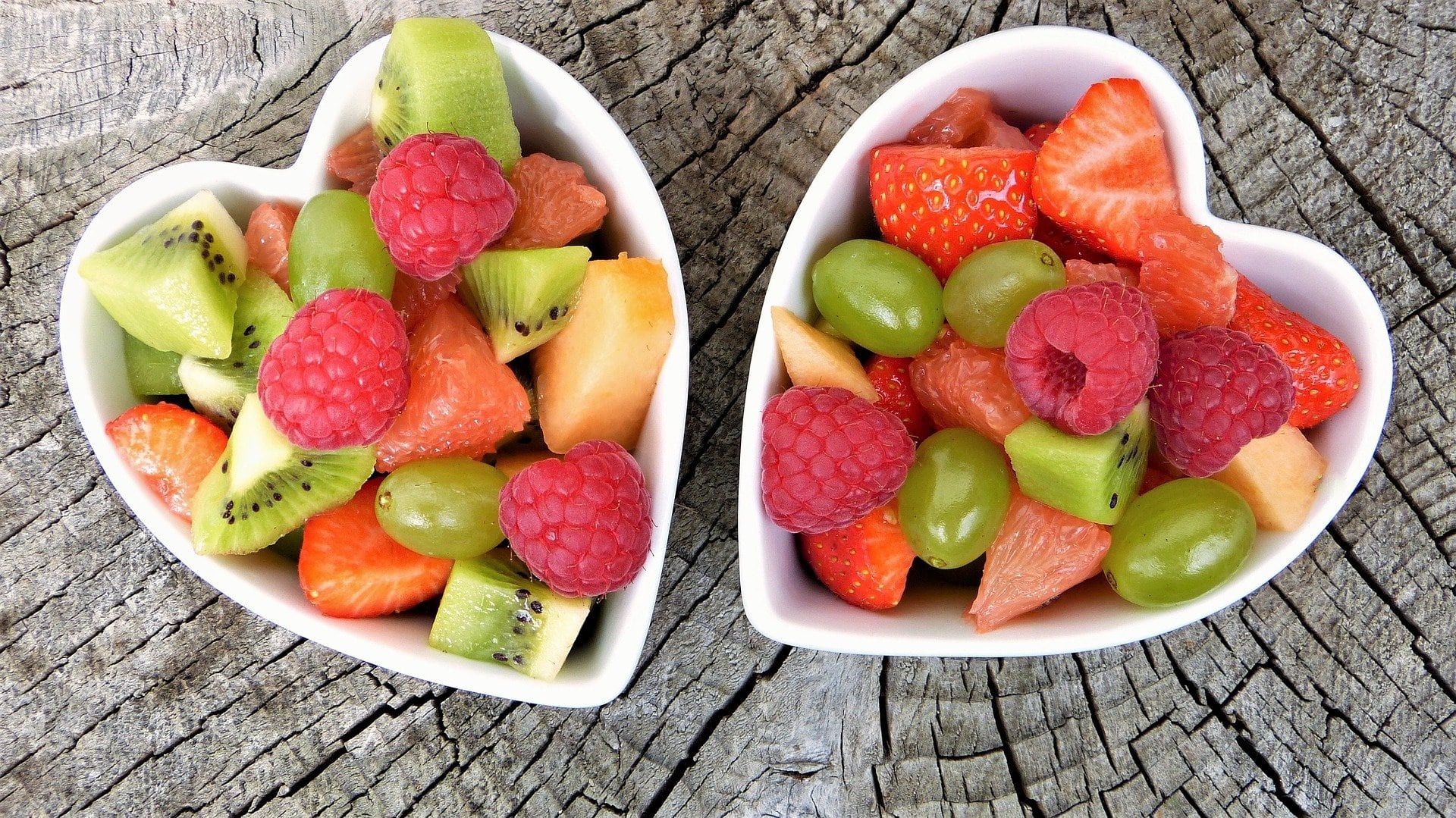 Plato con frutas