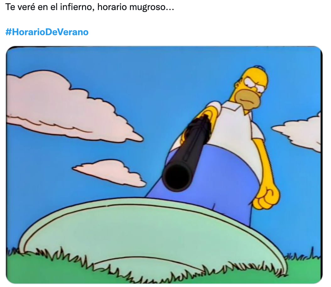 Memes del cambio de horario