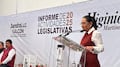Senadora Sandra Luz Falcón presenta su primer informe de actividades