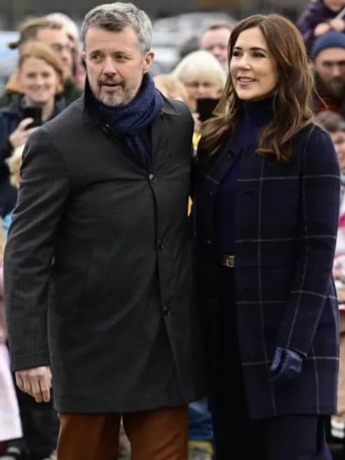 Príncipe heredero Frederik de Dinamarca y su esposa, Princesa consorte Mary de Dinamarca