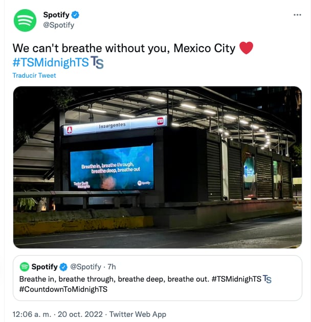 Pistas de Taylor Swift y su posible visita a México