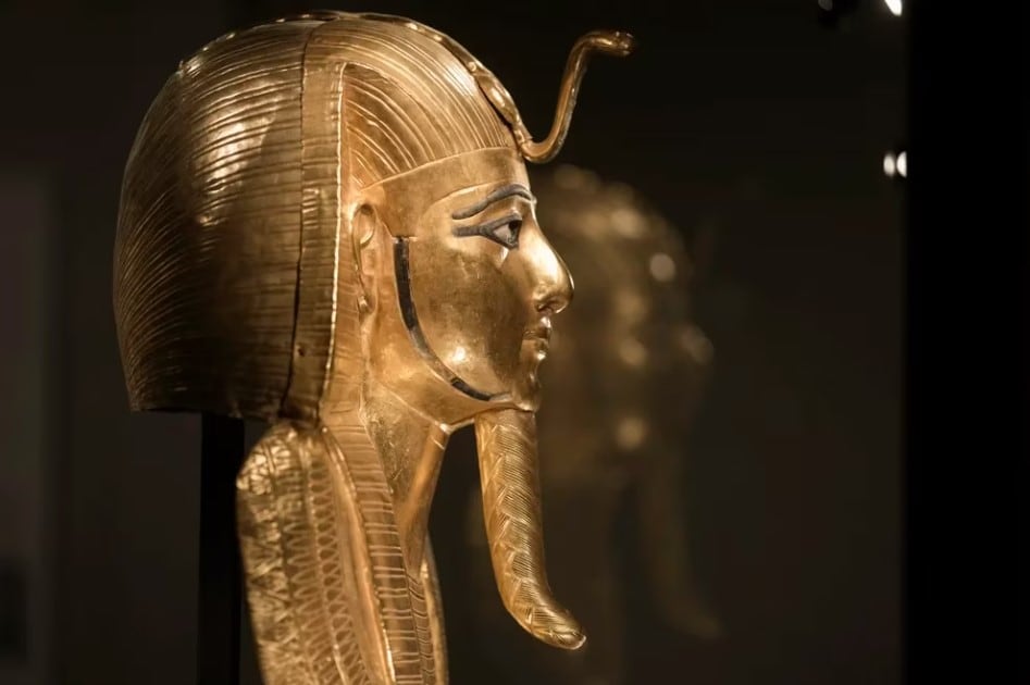 Máscara funeraria del rey Psusennes I