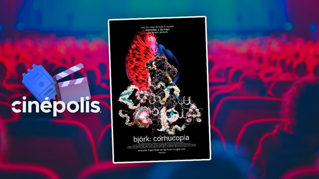Björk: Cornucopia llega a Cinépolis
