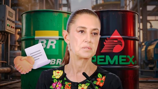 Pemex firmará acuerdo con Petrobras en Brasil, confirma Sheinbaum