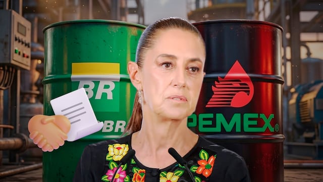Pemex firmará acuerdo con Petrobras en Brasil, confirma Sheinbaum