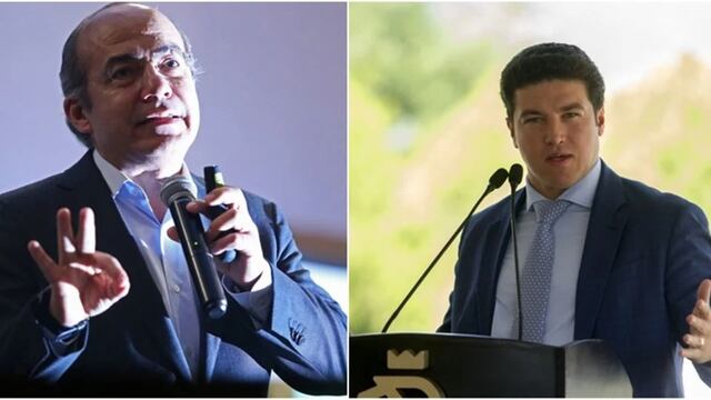 Samuel García y Felipe Calderón