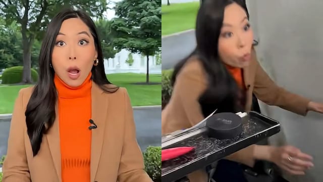 Periodista grabó momento de los disparos cerca de la Casa Blanca