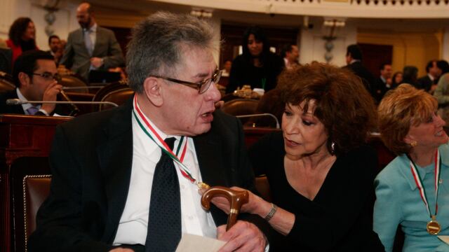 Cristina Pacheco y José Emilio Pacheco