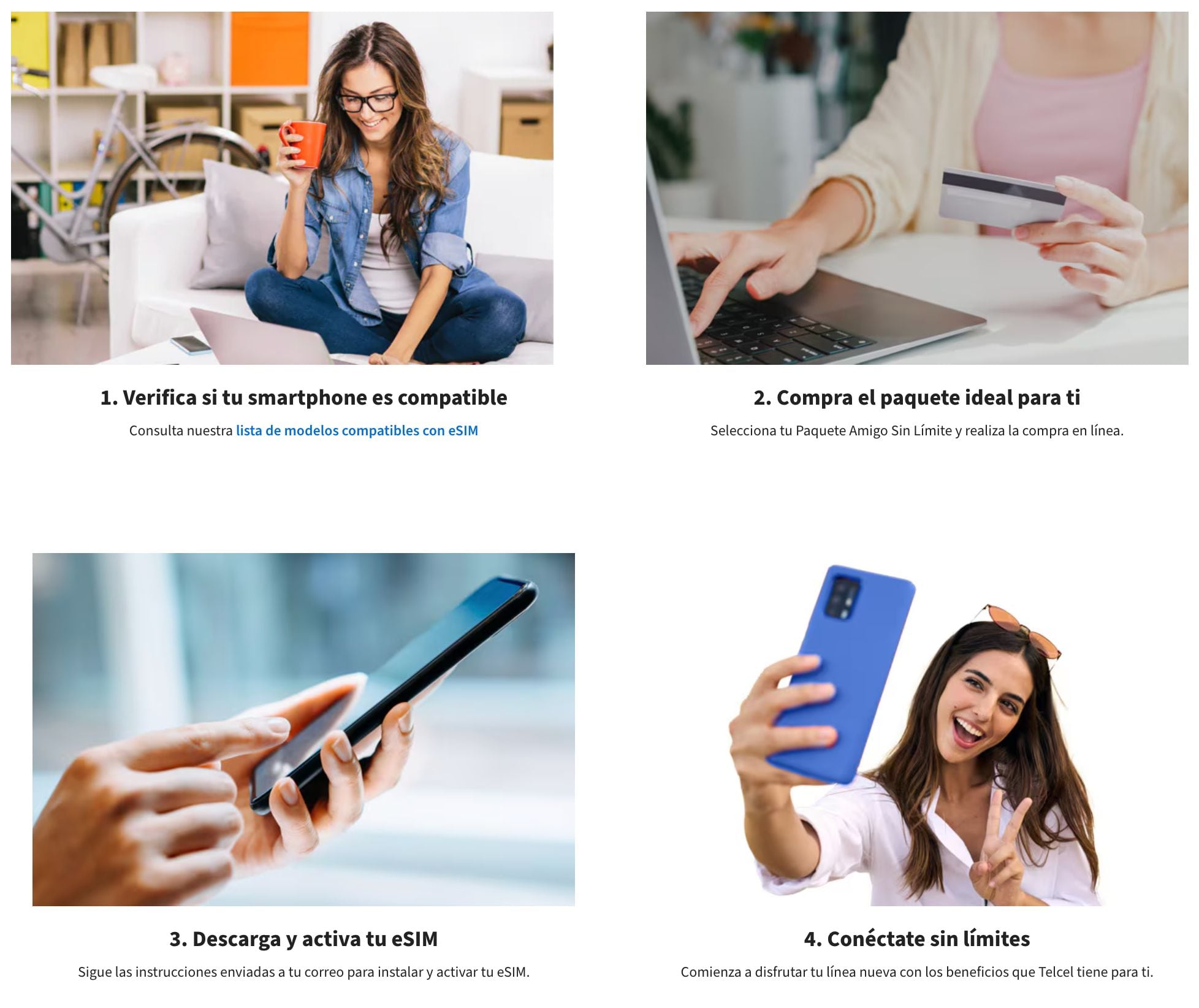 Telcel eSIM prepago