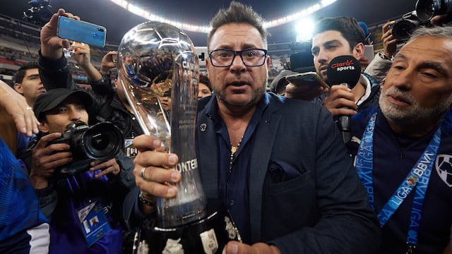 Antonio Mohamed, campeón con Rayados de Monterrey
