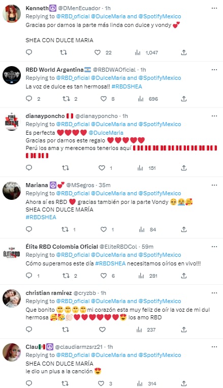 Reacciones a la nueva canción de RBD: ‘Siempre he estado aquí'