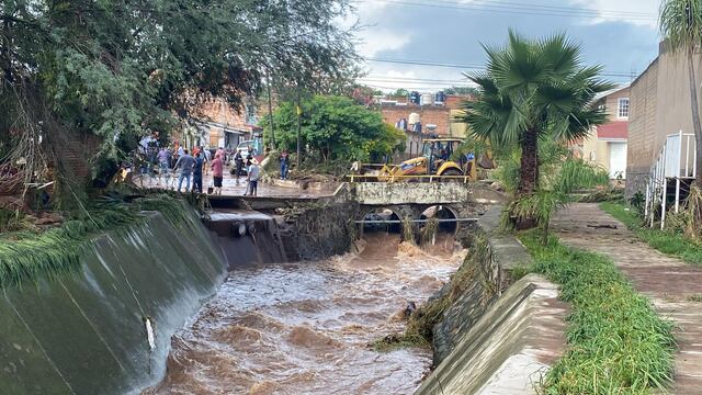 Todo se inundó en Zapotlanejo este miércoles; esto fue lo que pasó