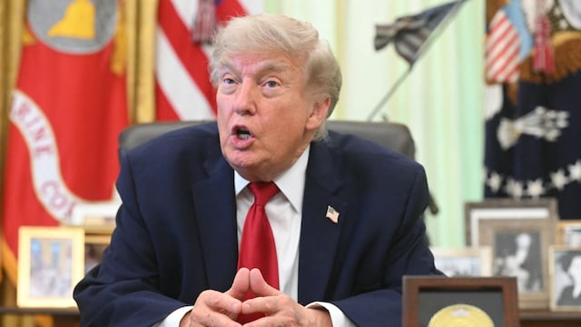 Donald Trump, presidente de Estados Unidos.