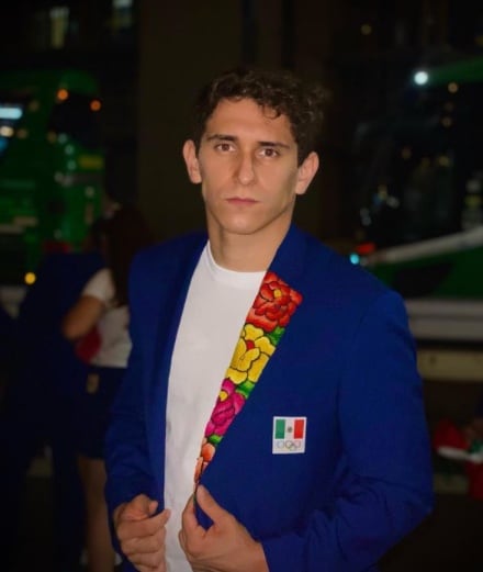 Diego Balleza, clavadista mexicano