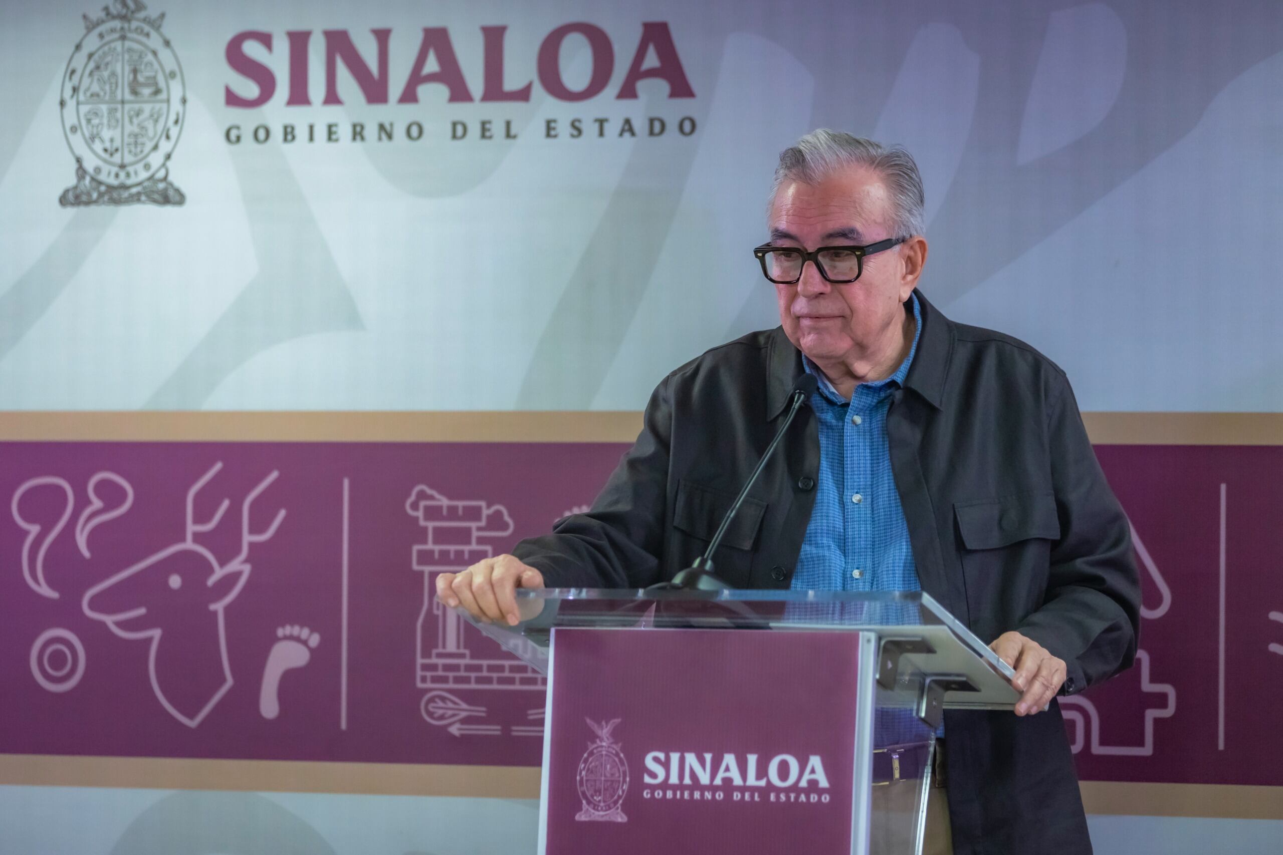 Rubén Rocha Moya, gobernador de Sinaloa.