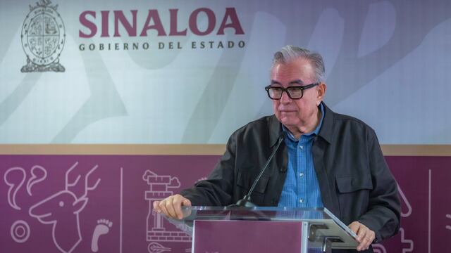 Rubén Rocha Moya, gobernador de Sinaloa.
