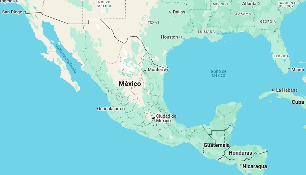 Cambio del Golfo de México en Estados Unidos no es aceptado tampoco en dicho país