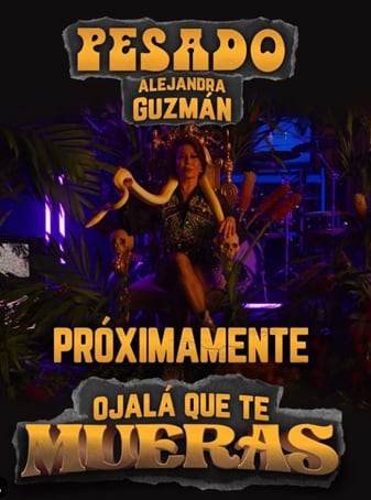 Alejandra Guzmán lanzará colaboración dolida con Grupo Pesado