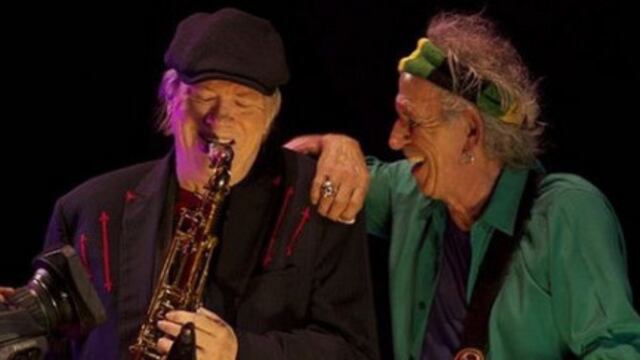 Bobby Keys y Keith Richards