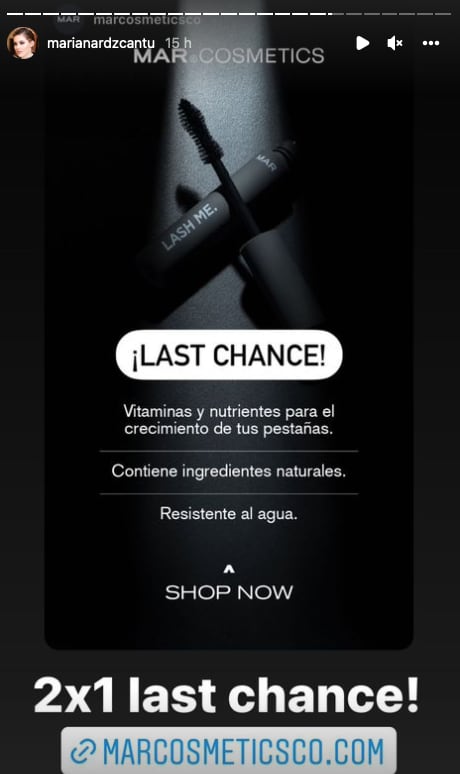 historias de Instagram de Mariana Rodríguez del 3 de mayo 2022