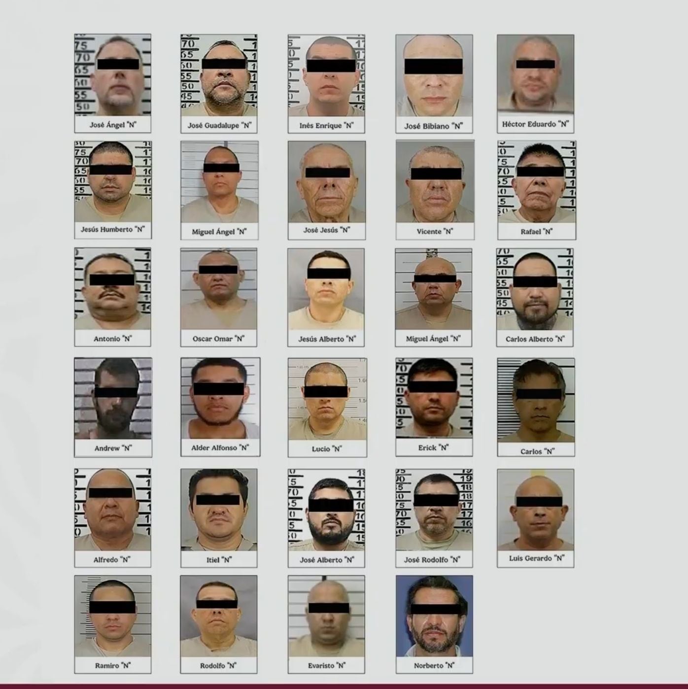 29 narcotraficantes extraditados a Estados Unidos
