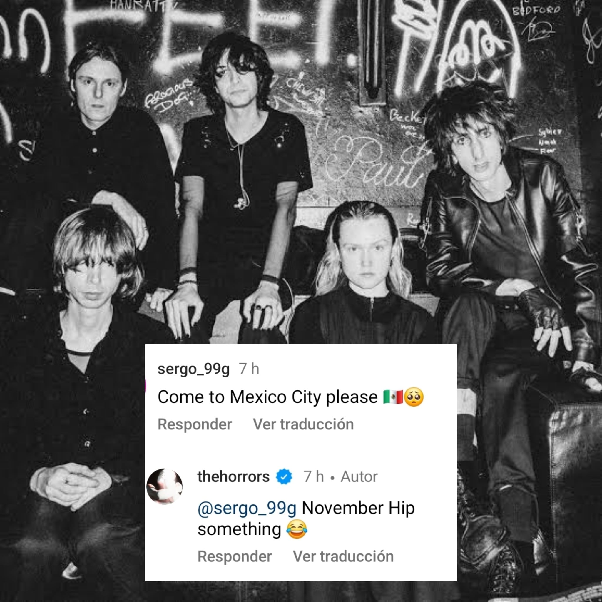 The Horrors en México