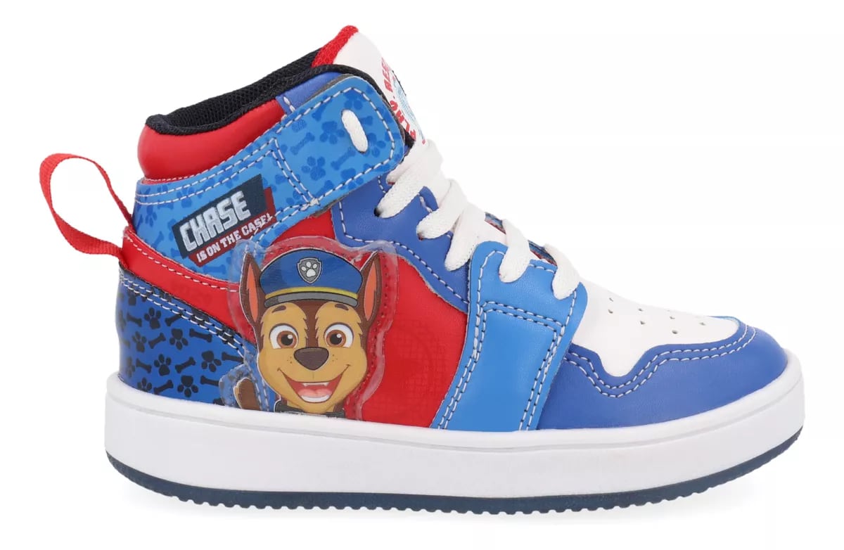 Tenis de Paw Patrol en Mercado Libre para el regreso a clases 2024 y para andar por casa
