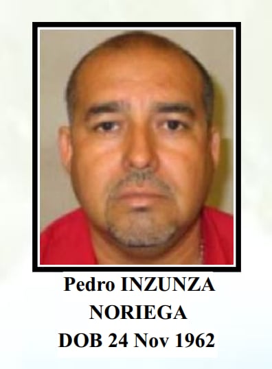 Pedro Inzunza Noriega, integrante del Cártel de Sinaloa