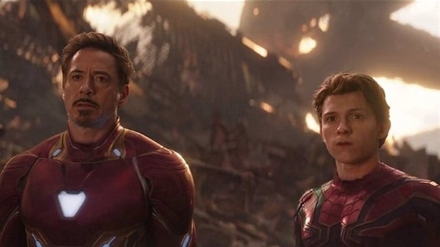 Robert Downey Jr. y Tom Holland