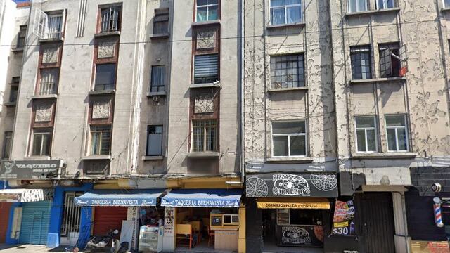 Edificio donde murió el niño