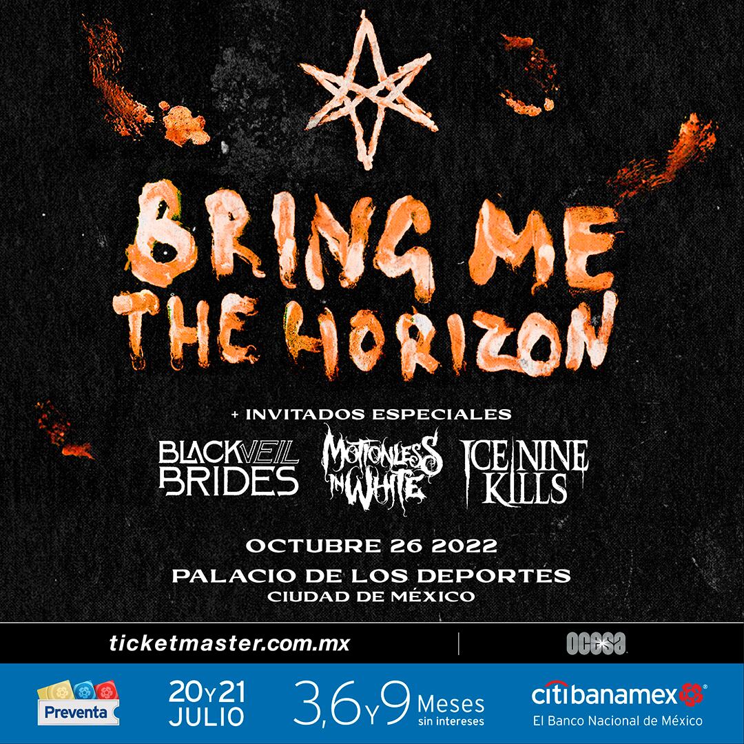 Bring Me The Horizon en México 2022: Costo de boletos, fechas y preventa