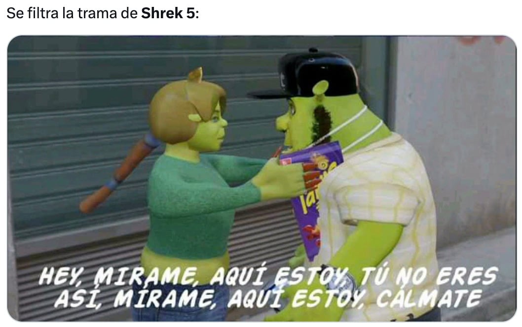 Usuarios se quejan del rediseño de Shrek 5 con memes