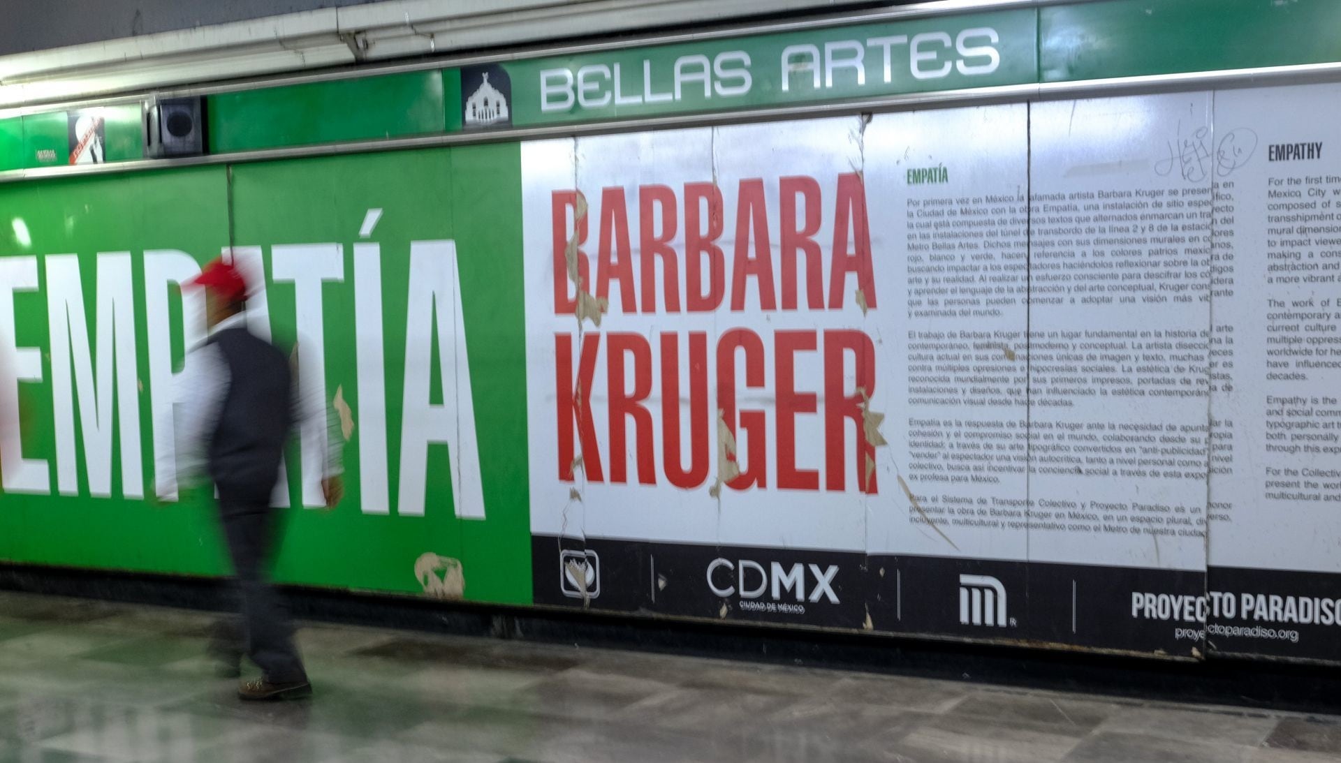 Estación del Metro CDMX Bellas Artes