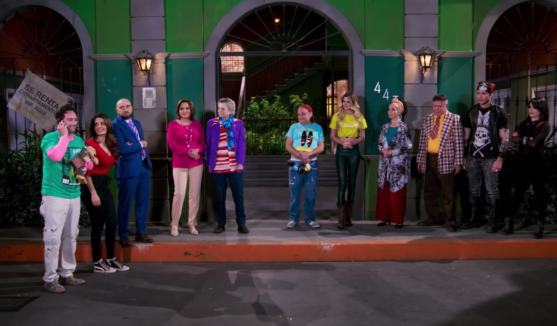 Escena de la despedida de Octavio Ocaña en Vecinos