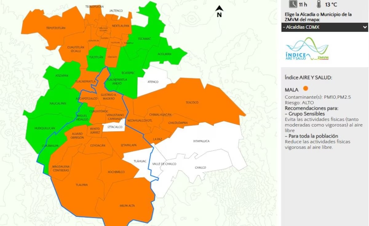 Contingencia ambiental empaña la Navidad en el Estado de México