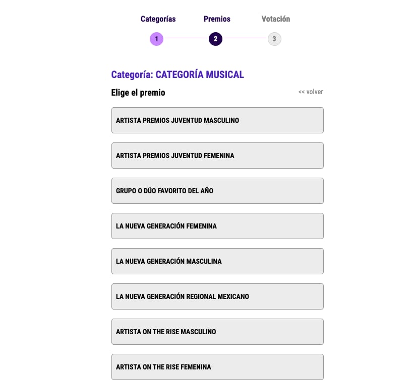 Así puedes votar por tu artista favorito en los Premios Juventud 2023 desde tu celular