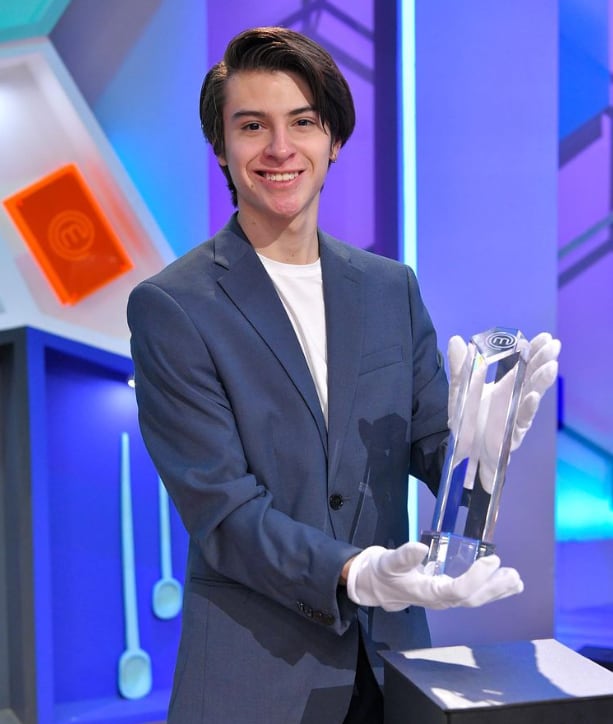 Diego Fernández, ganador de MasterChef Junior México 2017