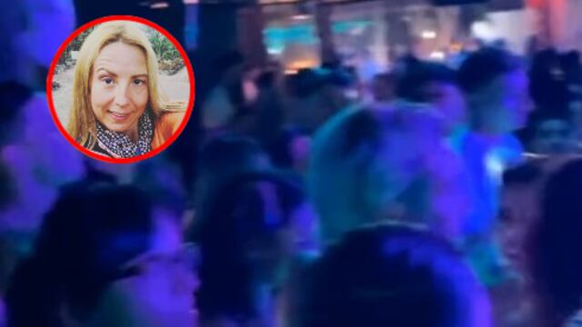 Mafe Walker en un antro