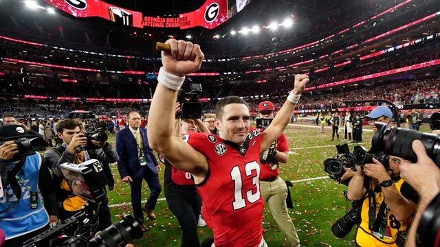 Los Georgia Bulldogs propinaron la peor paliza en una final en la historia de los deportes.