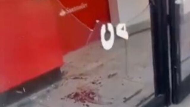 Asalto con violencia en cajero