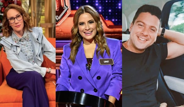 Mónica Castañeda, Linet Puente, Carlos Quirarte